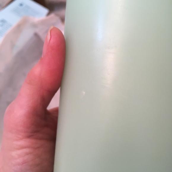 PartyLite Pillar Candle Honeydew 3” x 7” - Picture 9 of 10